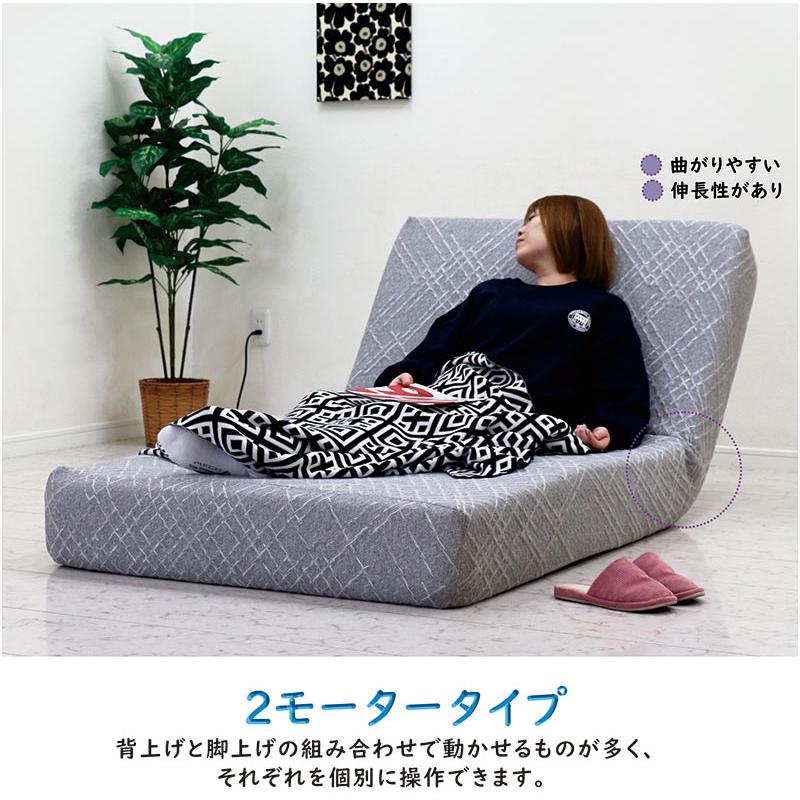 P9％〜 電動リクライニングマットレス シングル OKIN 介護用 2モーター