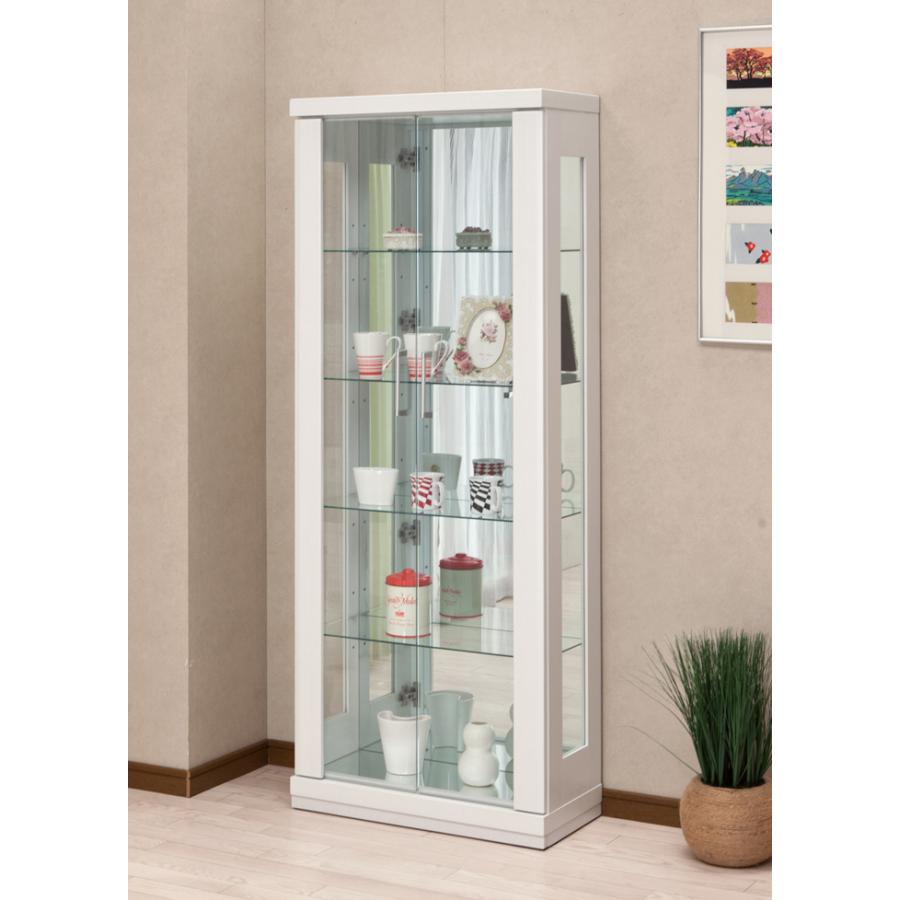 コレクションケース コレクションボード 棚 ガラス 薄型 幅60cm スリム コレクションボード 棚 ガラス