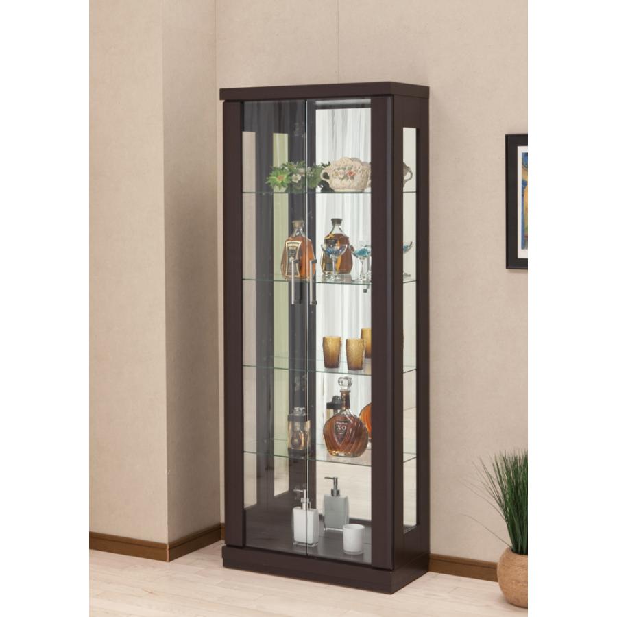 コレクションケース コレクションボード 棚 ガラス 薄型 幅60cm スリム コレクションボード 棚 ガラス