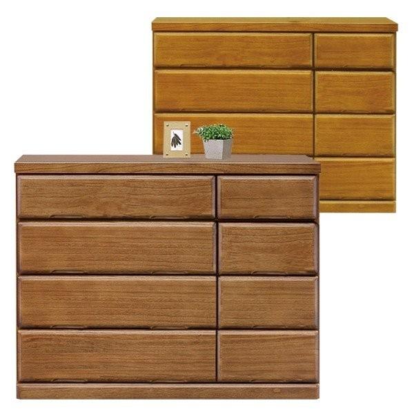 日曜日 P15％〜 チェスト タンス ローチェスト 4段 幅120 シンプル 北欧 モダン おしゃれ 完成品