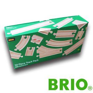 BRIO 50ピース追加レールセット 33772 33772 50ピース追加レールセット | 拡張レール | ブリオ