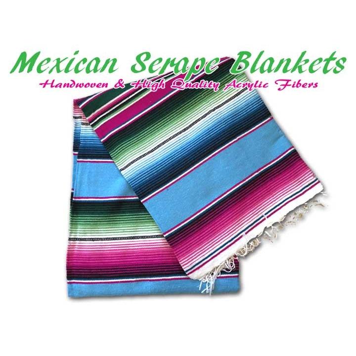 FRANK'S TEXTILES ネイティブ柄 メキシカン サラペ ブランケット FRANK'S TEXTILES ネイティブ柄 メキシカン サラペ ブランケット