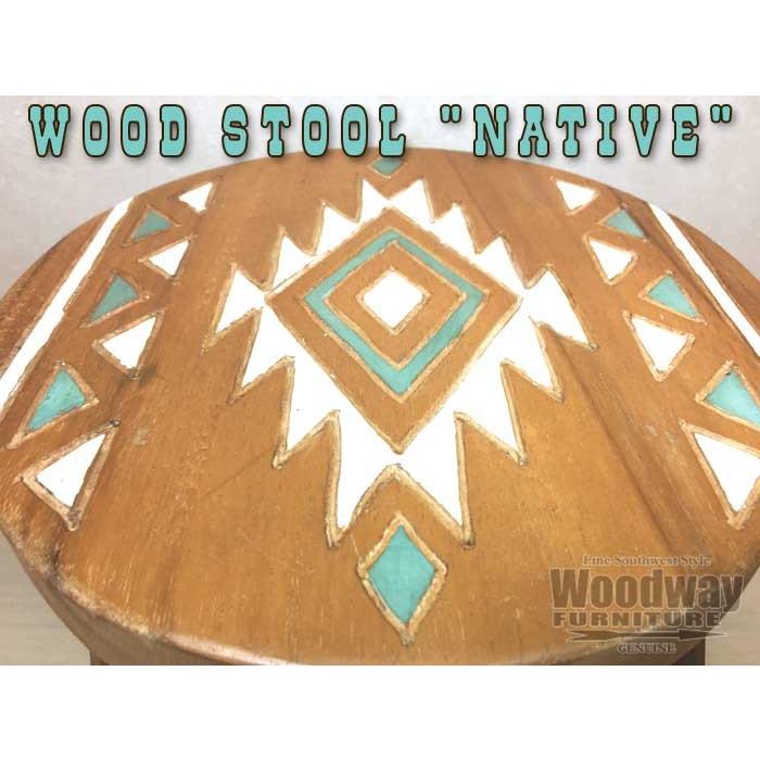 vintage stool オルテガスツール　ペンドルトン　ネイティブ柄 vintage stool オルテガスツール ペンドルトン ネイティブ柄