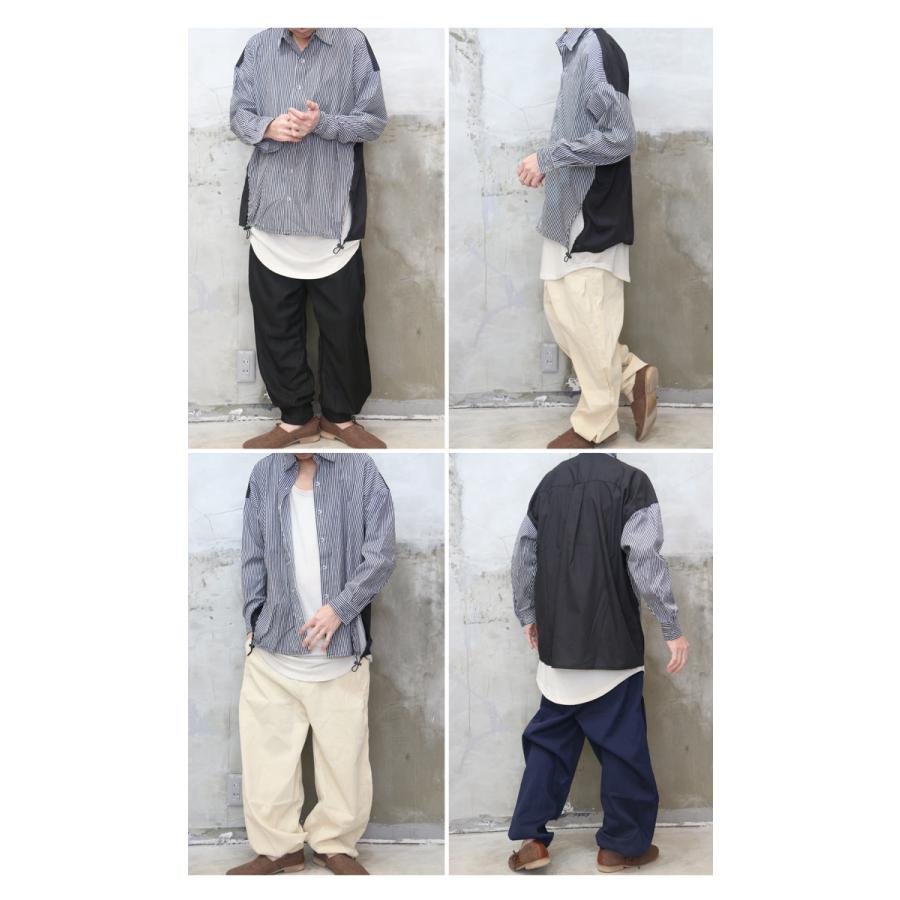 ストライプシャツ [M便 1/1] トップス メンズ シャツ シンプルシャツ