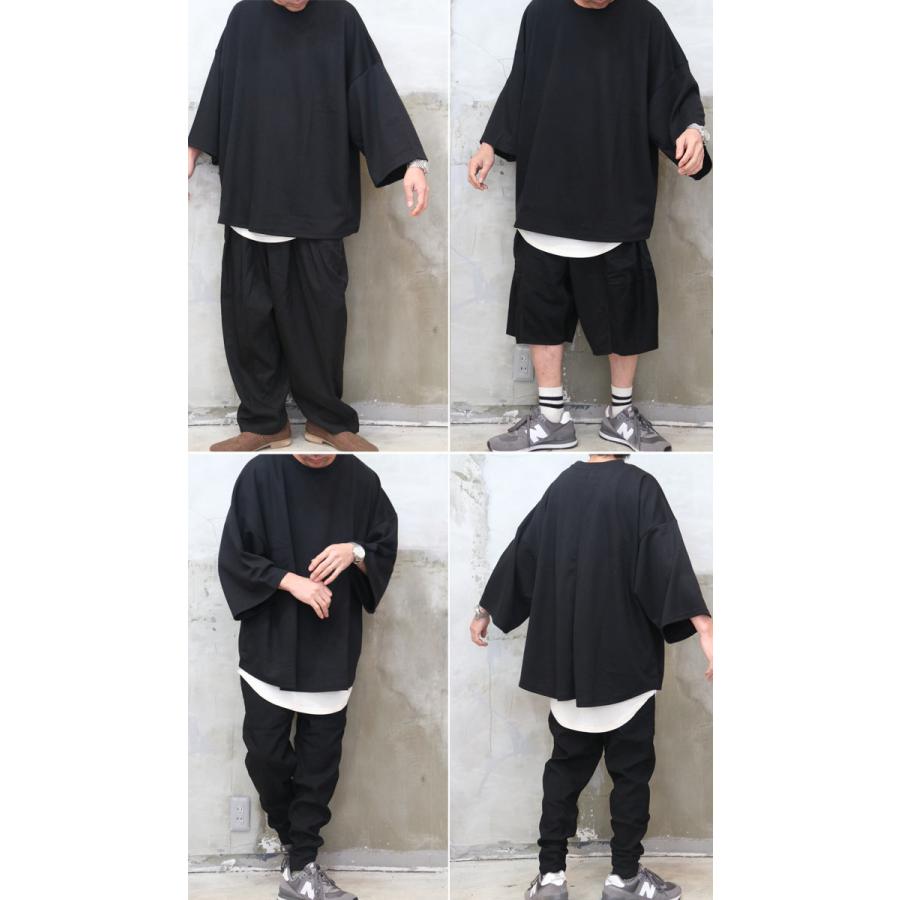 7分袖tシャツ オリジナル8分袖ビッグTシャツ [M便 1/1] ビッグtシャツ