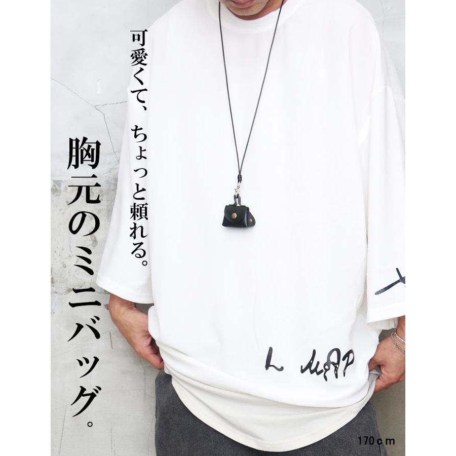 レザーネックレス メンズ [M便 1/1] ネックウォレット レザー