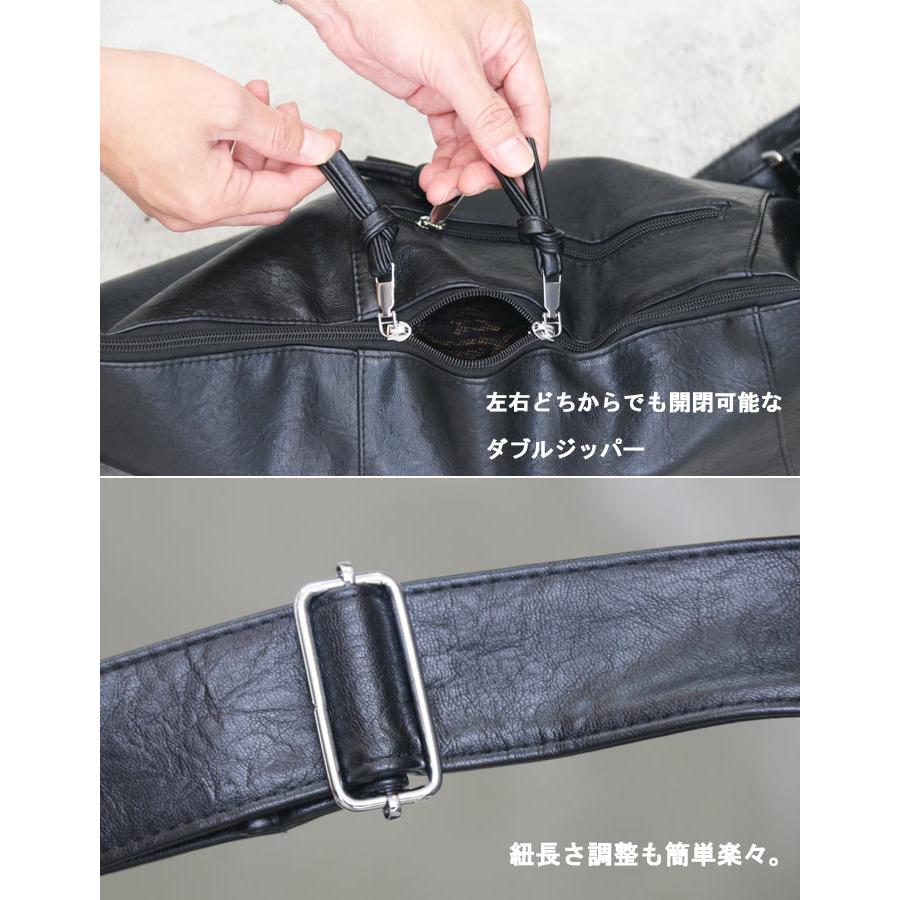 レザーショルダーバッグ メンズ 男女兼用 [M便 1/1] ショルダー バッグ
