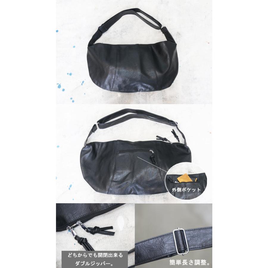 レザーショルダーバッグ メンズ 男女兼用 [M便 1/1] ショルダー バッグ