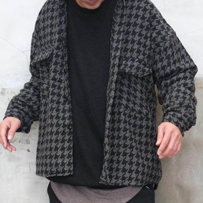 千鳥格子ビッグジャケット メンズ 千鳥格子ジャケット ビッグ