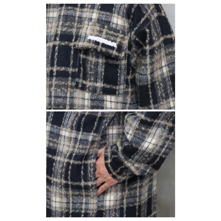 大人仕様の秋冬チェック』AW!!チェック柄ビッグシャツジャケット