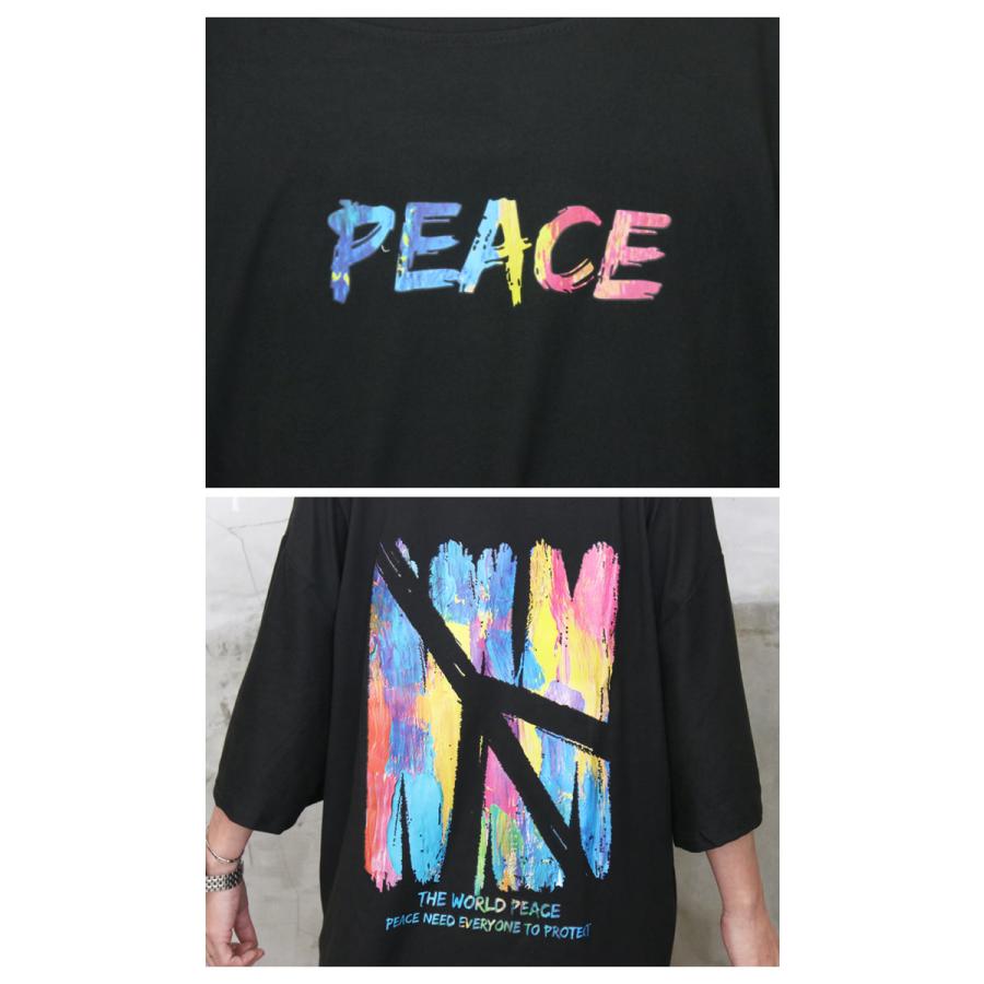 プリントビッグTシャツ メンズ [M便 1/1] プリントTシャツ ビッグT
