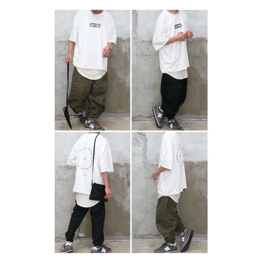 プリントTシャツ メンズ [M便 1/1] 5分袖Tシャツ 7分袖Tシャツ ビッグT