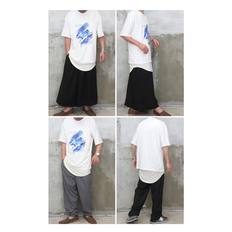 バーゲン プリントTシャツ メンズ [M便 1/1] 半袖Tシャツ 5分袖Tシャツ