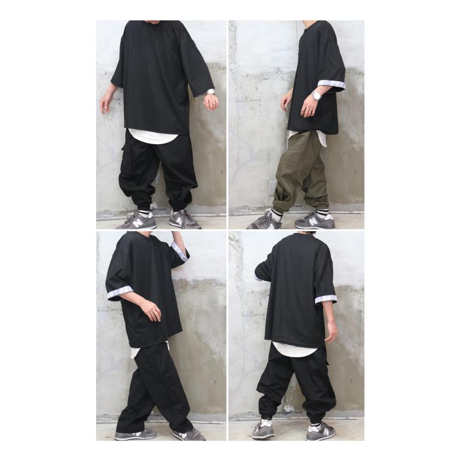 ビッグTシャツ メンズ [M便 1/1] Tシャツ 半袖Tシャツ 5分袖Tシャツ 7