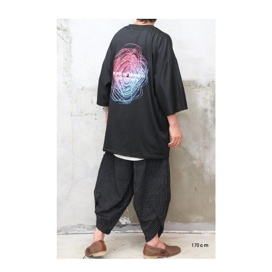 クロップドワイドパンツ メンズ [M便 1/1] パンツ クロップドパンツ