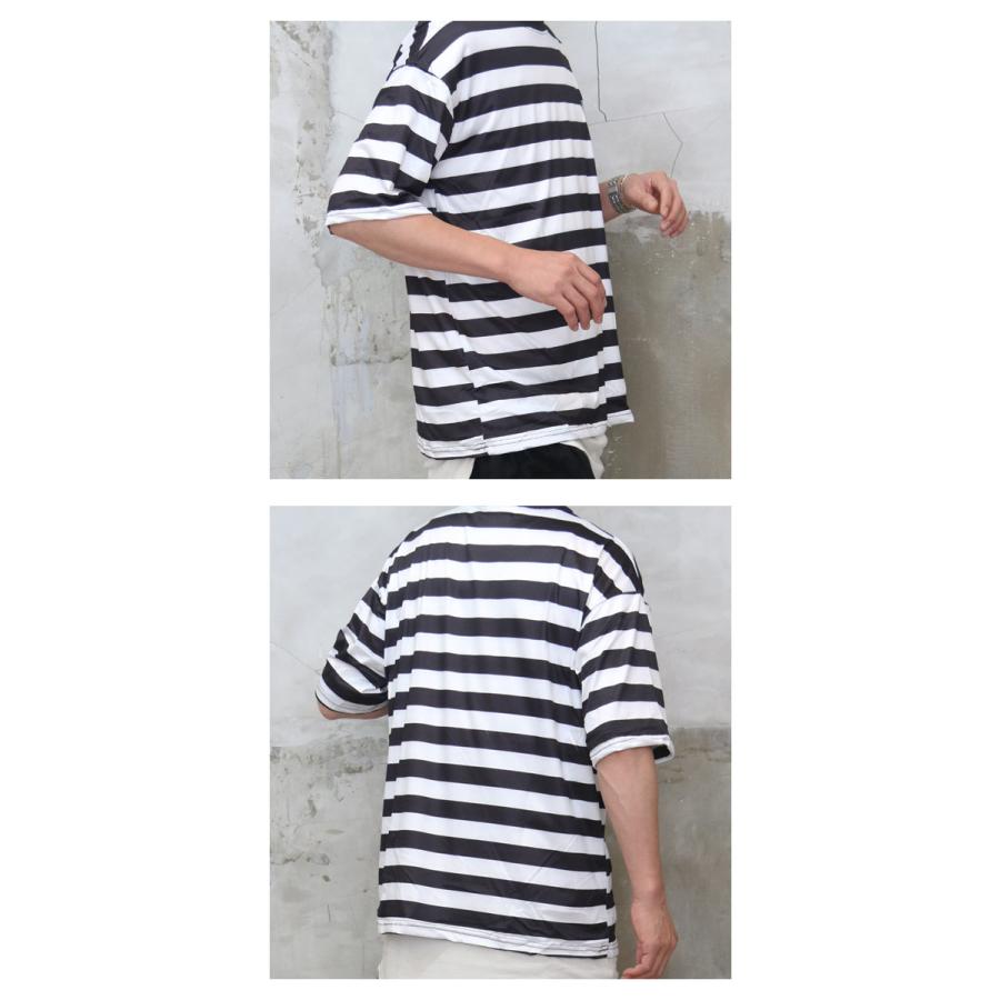 ボーダーTシャツ メンズ [M便 1/1] tシャツ 半袖Tシャツ 5分袖Tシャツ