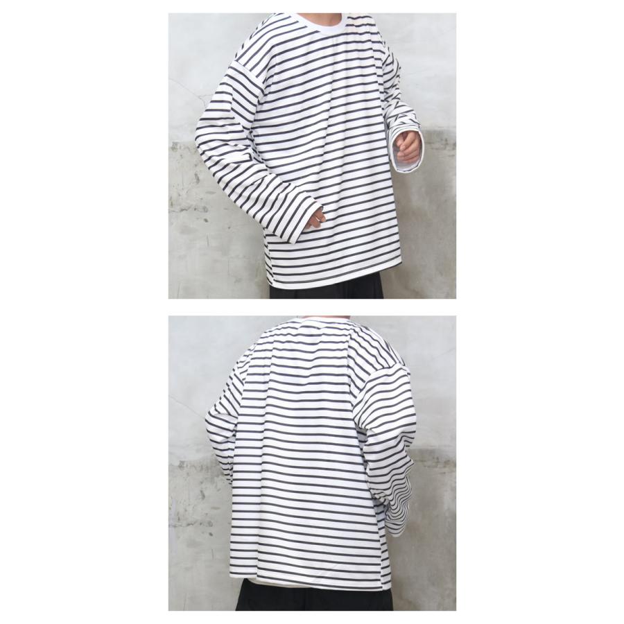 ボーダービッグロンT メンズ ボーダーロンT [M便 1/1] tシャツ