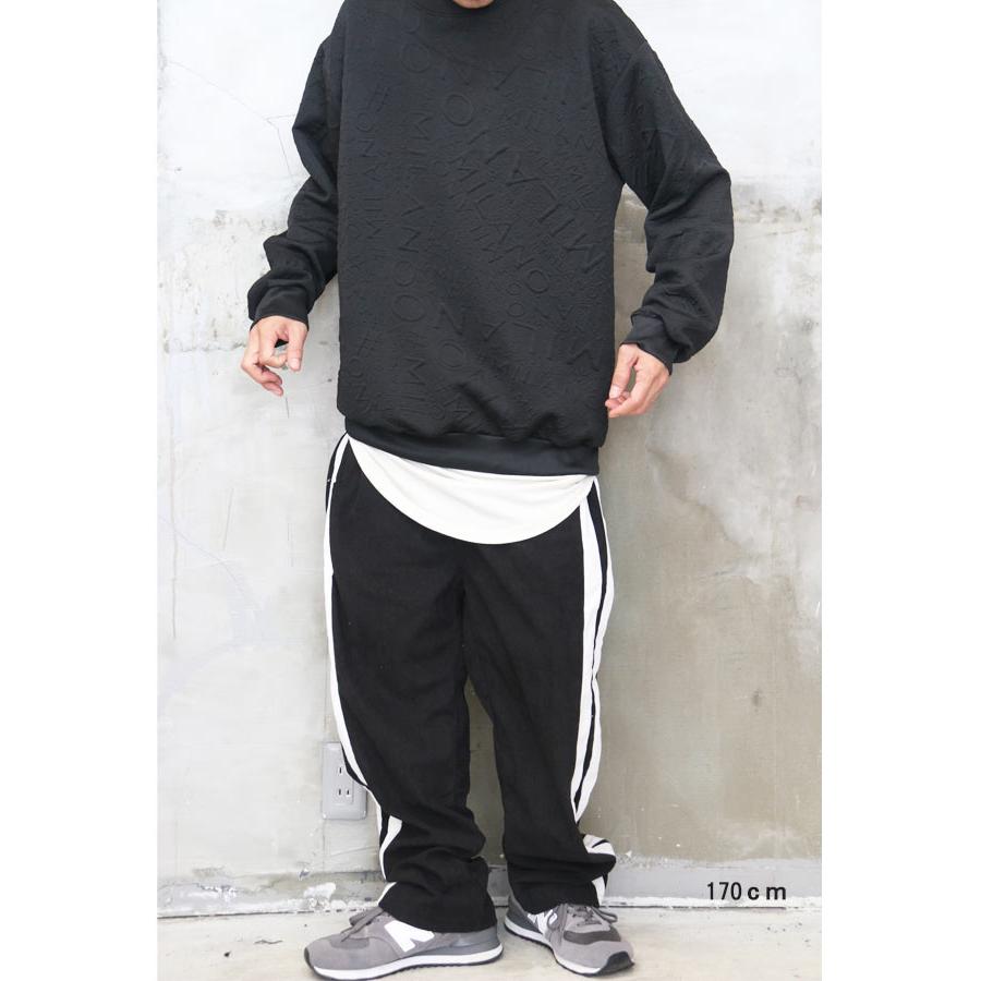 ライン入りコーデュロイパンツ メンズ ラインパンツ メンズ