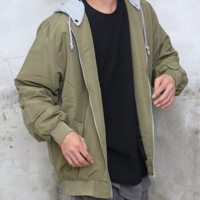 MA-1ジップアップジャケット メンズ MA-1ジャケット ジャケット