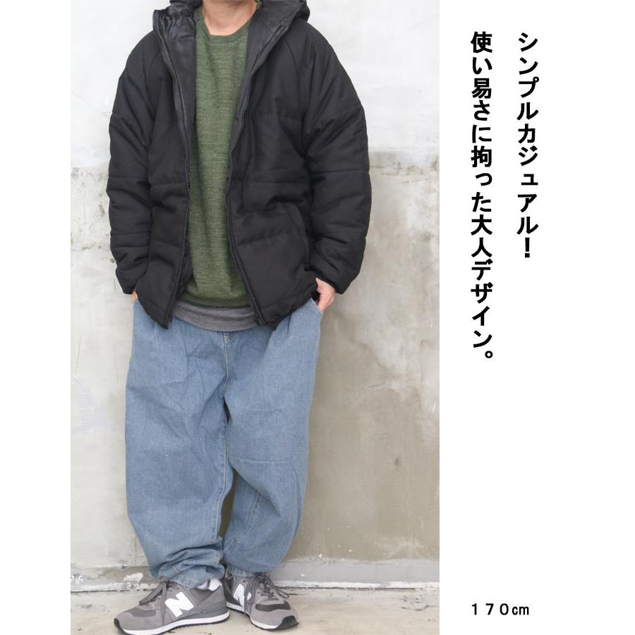 新品2.4万円  中綿 防風パデッドジャケット&パンツ 黒 Ｌ パデッドジャケット メンズ パデットジャケット ジャケット アウター