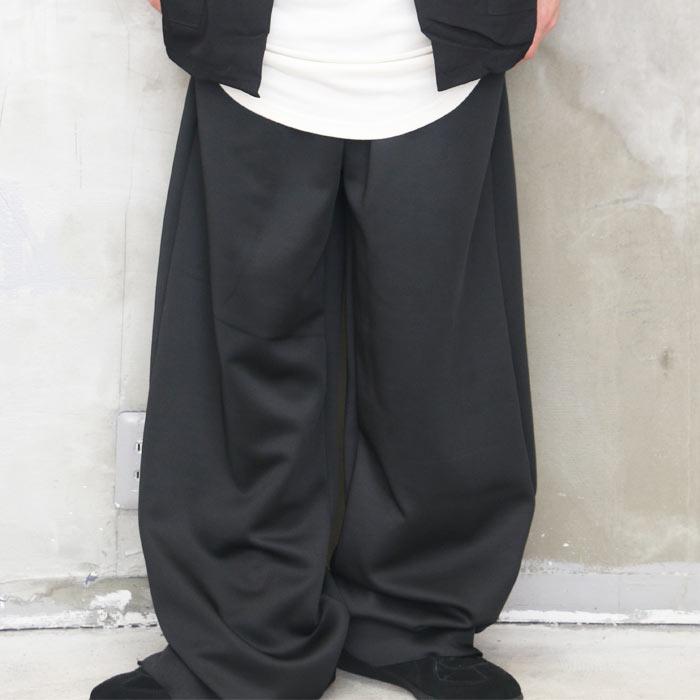 ワイドスウェットパンツ メンズ [M便 1/1] ポンチスウェット ワイド