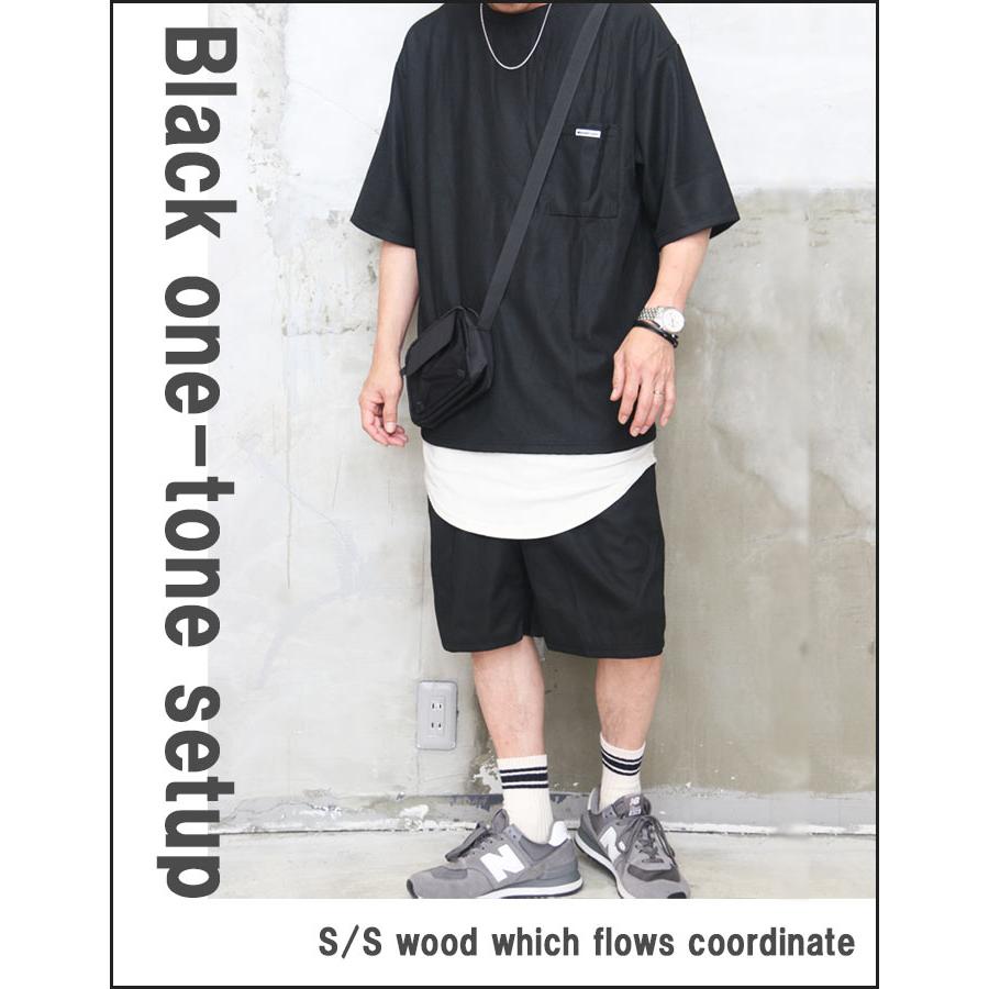 セットアップ メンズ [M便 1/1] Tシャツ ハーフパンツ 上下セット