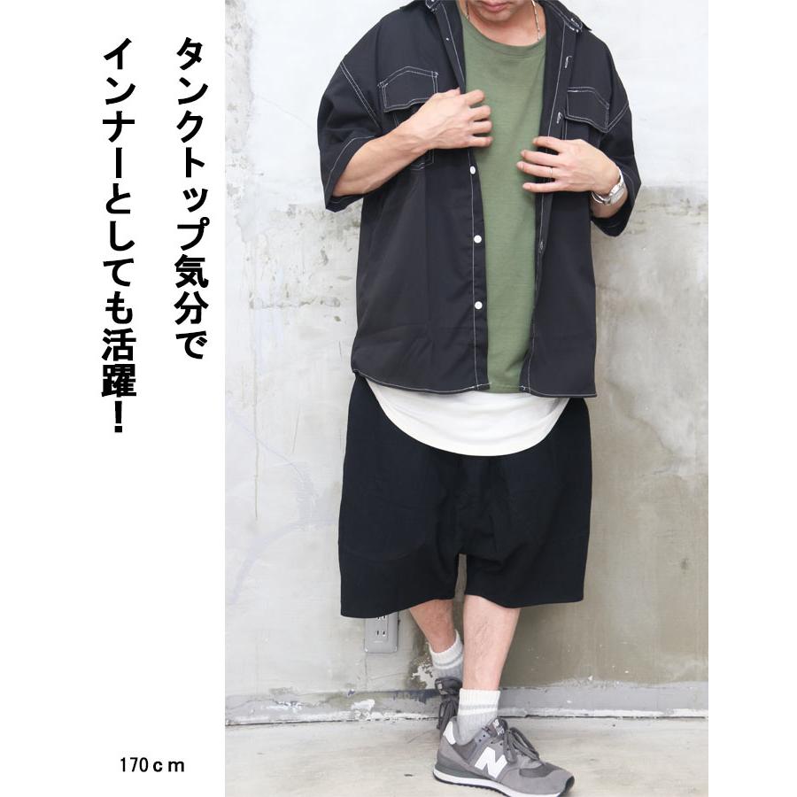 ノースリーブTシャツ メンズ [M便 1/1] ノースリーブ タンクトップ