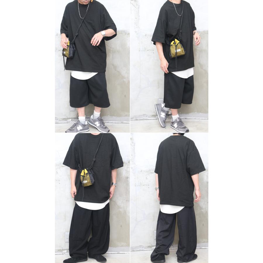 高品質5分袖オーバーサイズTシャツ メンズ [M便 1/1] ビッグTシャツ