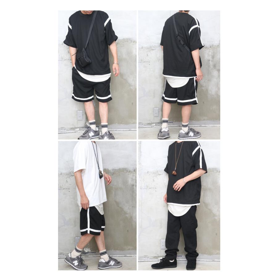セットアップ メンズ [M便 1/1] 上下セット 2点セット Tシャツ ハーフ