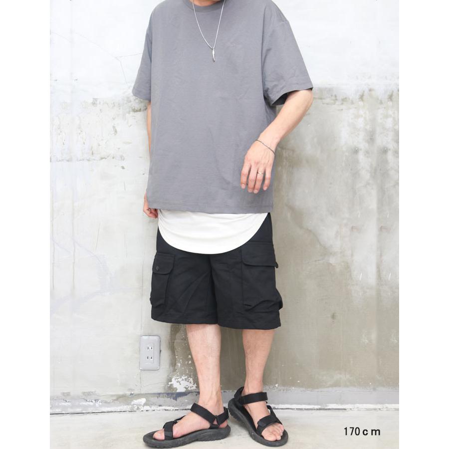 接触冷感Tシャツメンズ [M便 1/1] オーバーサイズTシャツ ビッグT