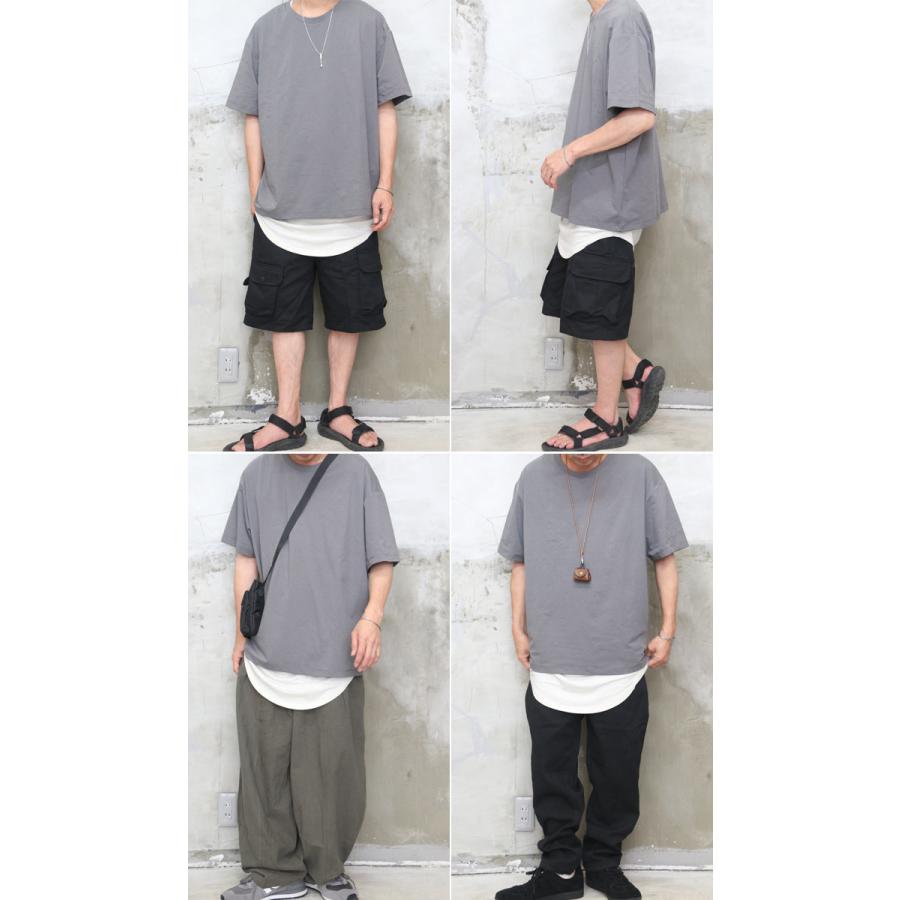 接触冷感Tシャツメンズ [M便 1/1] オーバーサイズTシャツ ビッグT
