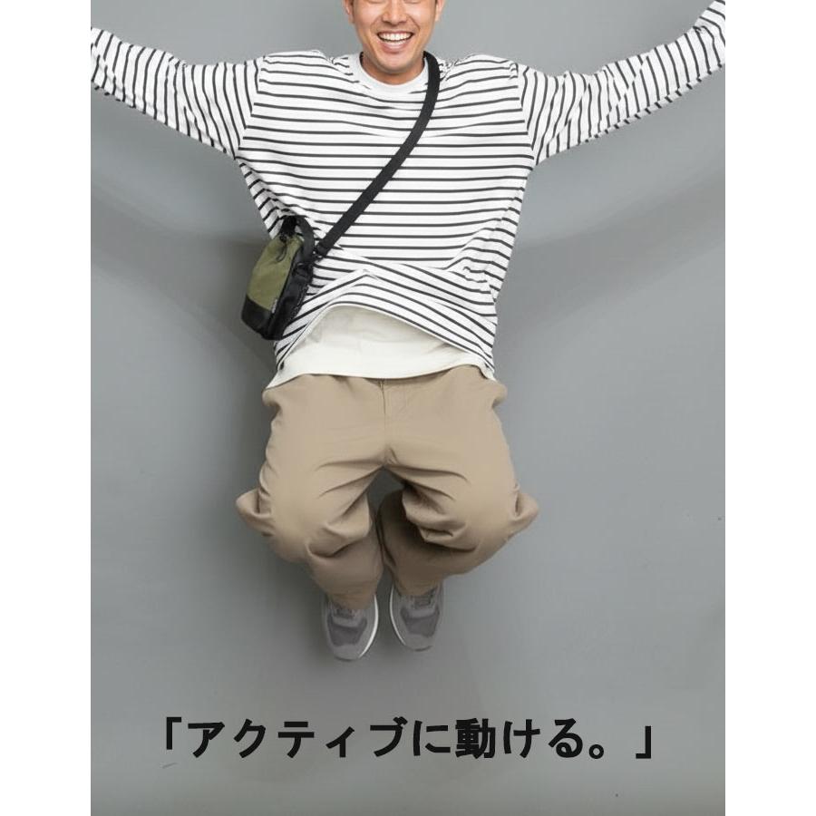 ワイドパンツ メンズ [M便 1/1] タックワイドパンツ 大きいサイズ 膝下