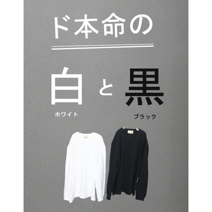 ヘビーウェイト ロンT メンズ [M便 1/1] 長袖Tシャツ 無地 厚手 綿