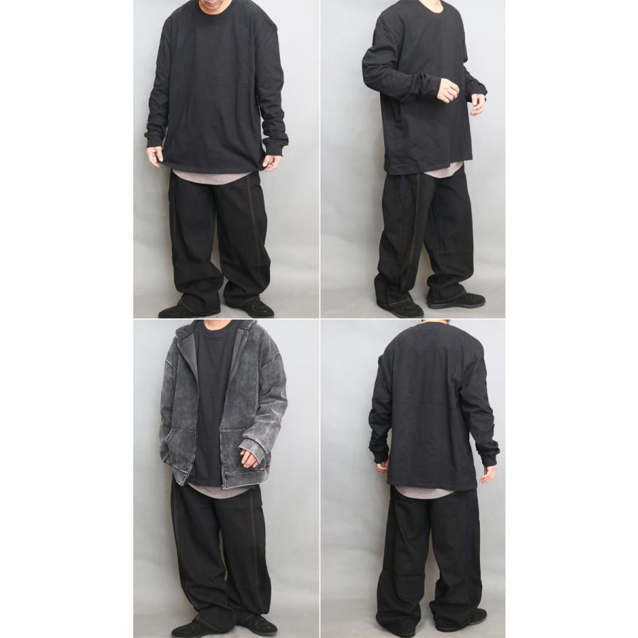 ヘビーウェイト ロンT メンズ [M便 1/1] 長袖Tシャツ 無地 厚手 綿
