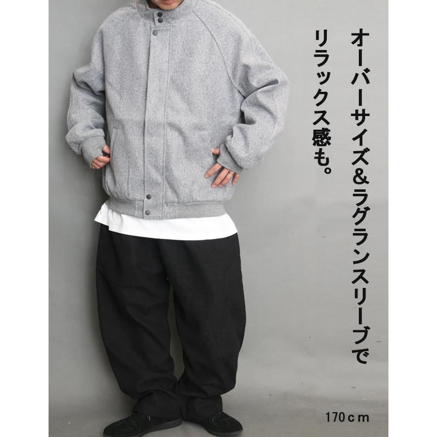 メルトンジャケット メンズ スタンドネックジャケット ジャケット 