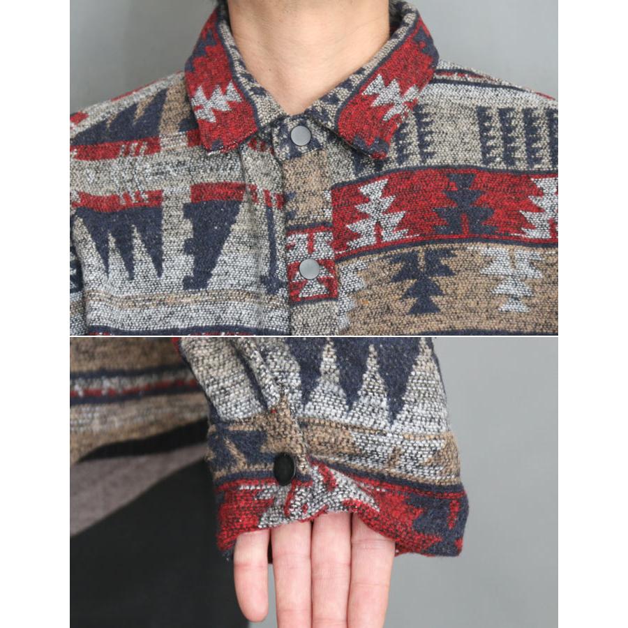 ネイティブ柄ジャケット ジャケット ネイティブ柄 メンズ アウター