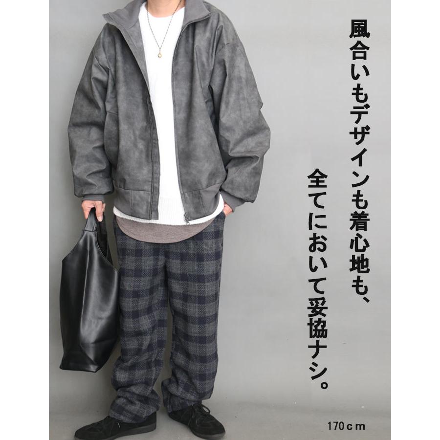 レザージャケット メンズ ジャケット 大きいサイズ 無地 PUレザー