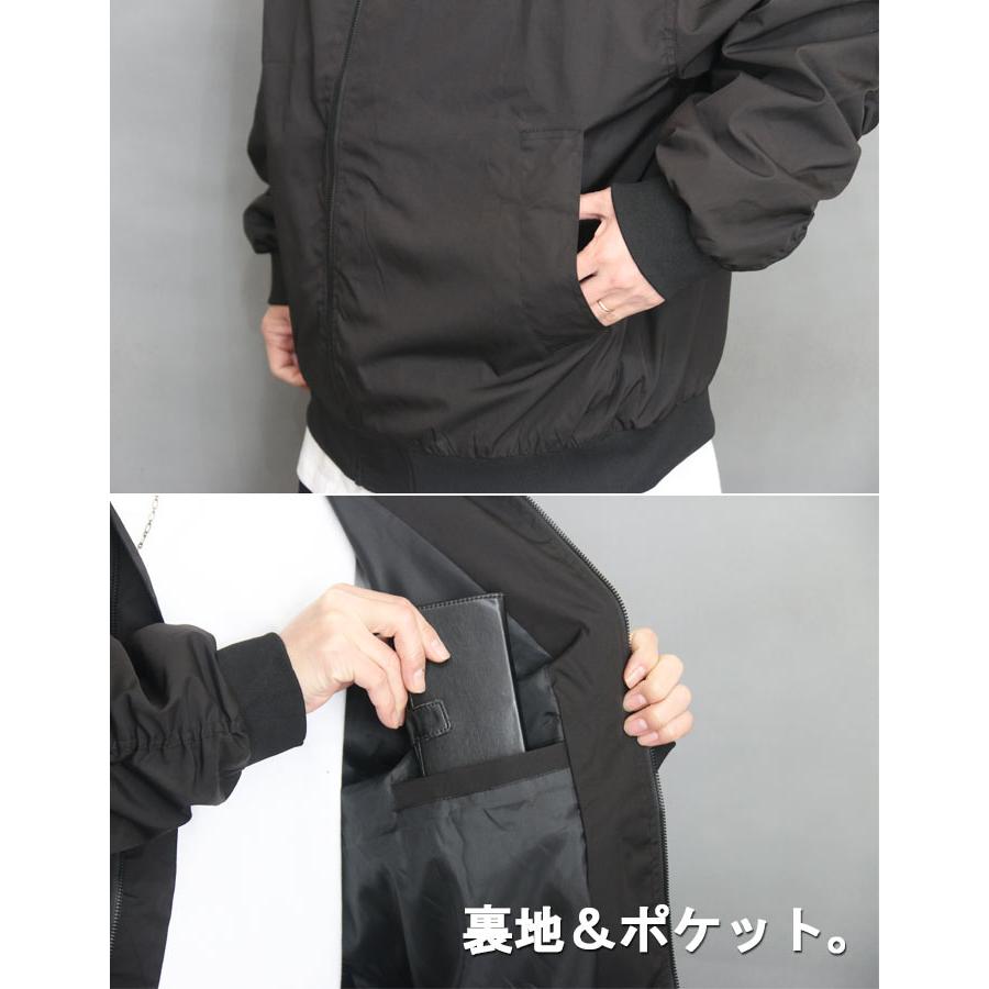 ジャケット メンズ [M便 1/1] ジップアップ スタンドネックジャケット