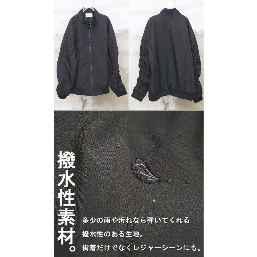 ジャケット メンズ [M便 1/1] ジップアップ スタンドネックジャケット