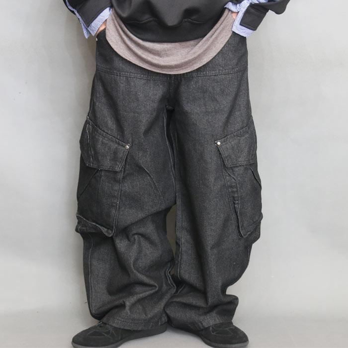 ワイドカーゴデニム ワイドパンツ デニム カーゴパンツ ワイド