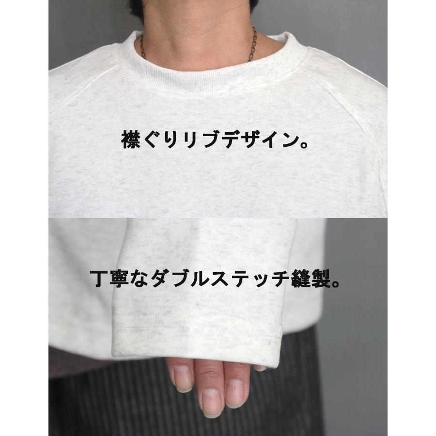 長袖Tシャツ メンズ [M便 1/1] ロンt 大きいサイズ 無地 ブラック 黒