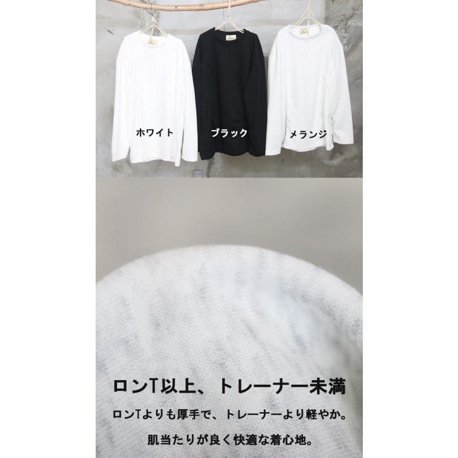 長袖Tシャツ メンズ [M便 1/1] ロンt 大きいサイズ 無地 ブラック 黒