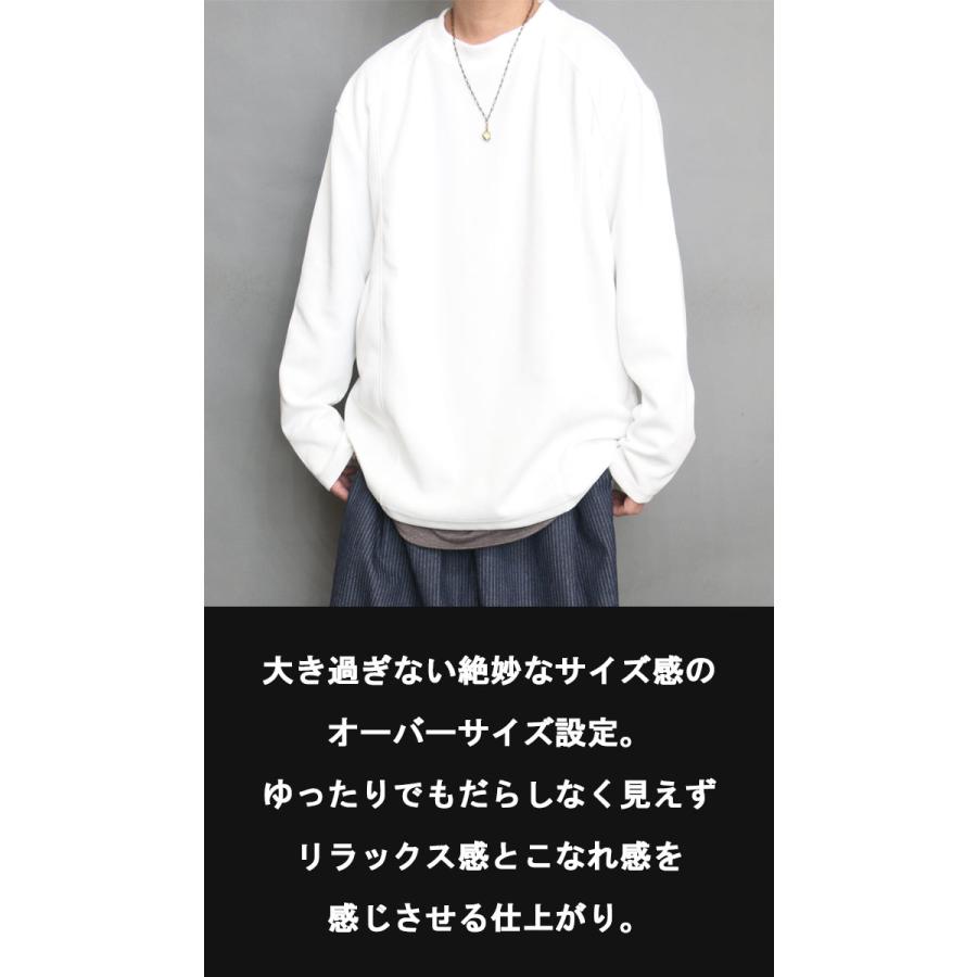 長袖Tシャツ メンズ [M便 1/1] ロンt 大きいサイズ 無地 ブラック 黒