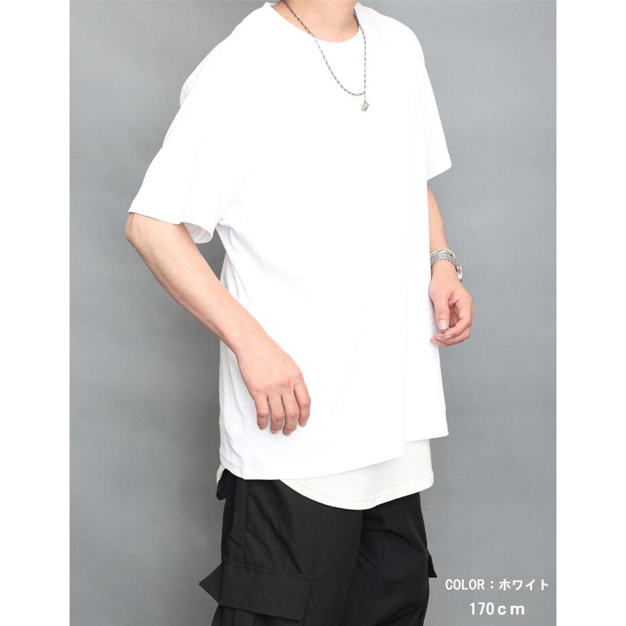 高品質 オーバーサイズTシャツ メンズ [M便 1/1] ビッグTシャツ 無地