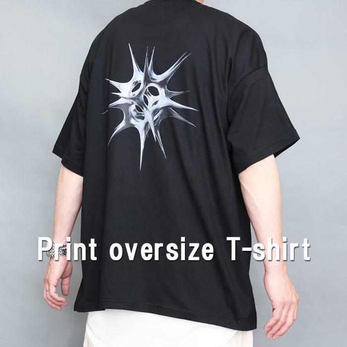 プリントビッグTシャツ メンズ [M便 1/1] プリントTシャツ ビッグT