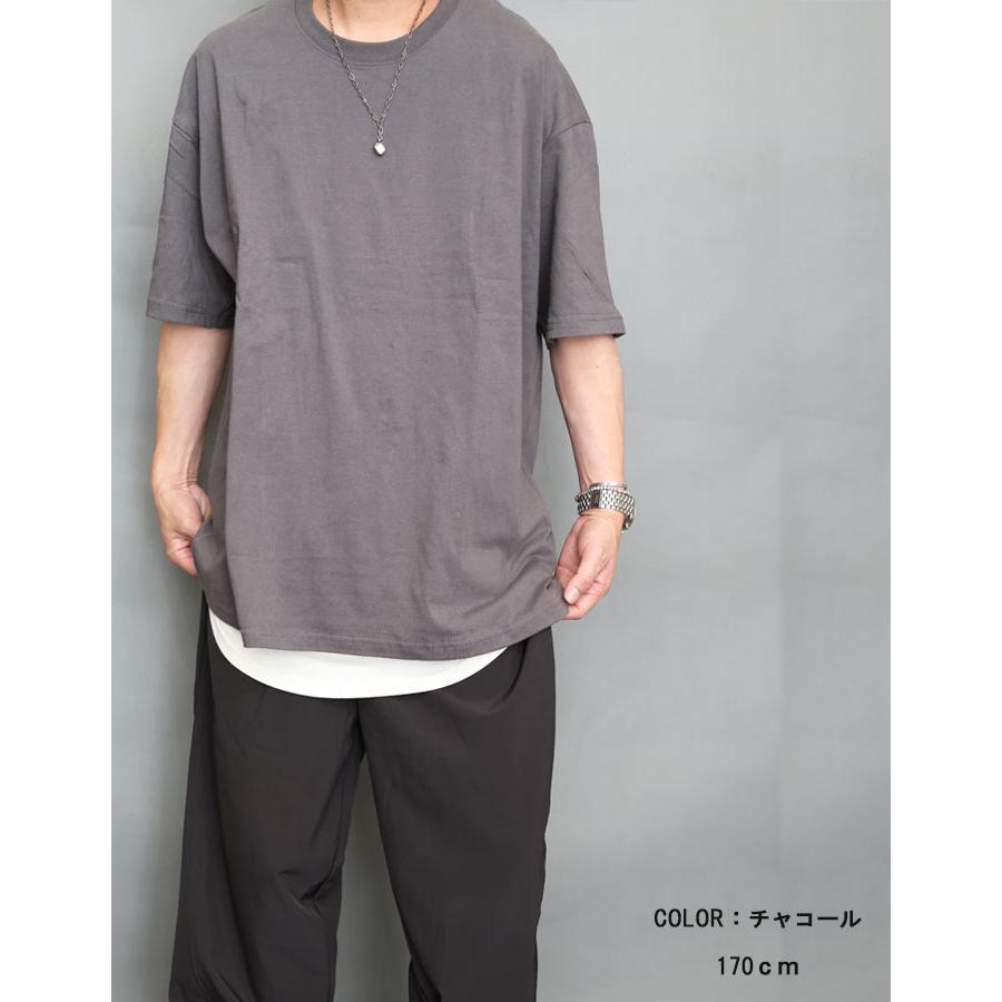オーバーサイズTシャツ メンズ [M便 1/1] 綿 コットン 高品質