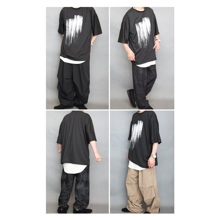 プリントビッグTシャツ メンズ [M便 1/1] プリントTシャツ オーバー