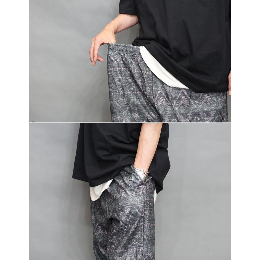エスニック柄ショートパンツ メンズ [M便 1/1] ハーフパンツ ハーパン