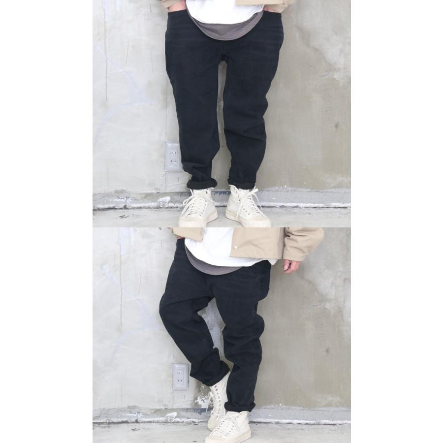 バーゲン クールにカッコ良く Ss テーパードブラックデニム テーパードパンツ メンズ テーパードデニム メンズ ブラックデニム メンズ Wh Woodwhichflows 通販 Yahoo ショッピング