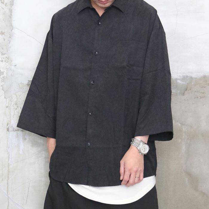 再販決定 高級感のある風合い 8分袖ビッグシャツ M便 1 1 ビッグシャツ メンズ 8分袖シャツ 8分丈 シャツ 無地 夏服 メンズ Wh Woodwhichflows 通販 Yahoo ショッピング